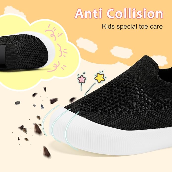 VIFUUR Baby Shoes Girls Boys Toddler Sneakers Non-Slip First Walkers Shoes for Babies 6 9 12 18 24 Months