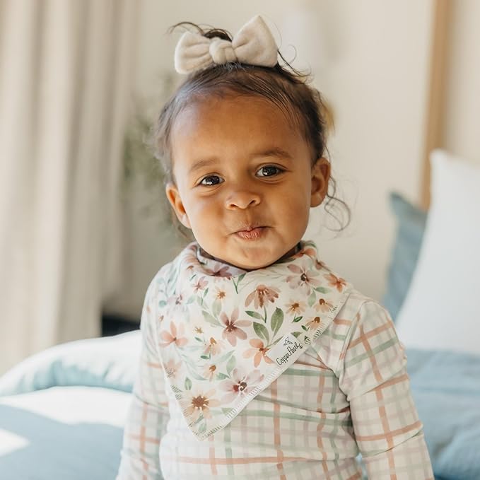 Copper Pearl Natalie Bandana Bib Set