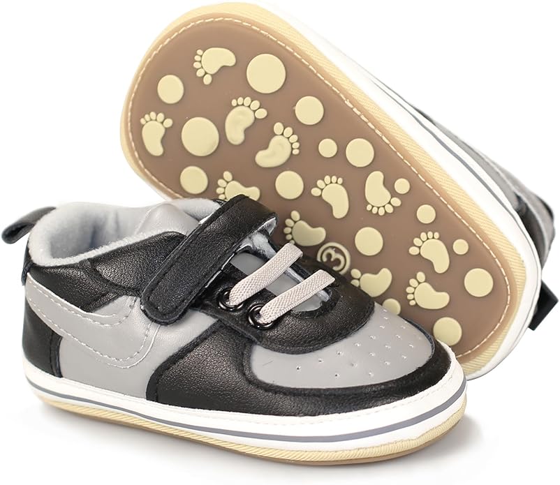 Baby Shoes Boys Girls Infant Sneakers Toddler Crib First Walker Lightweight Shoes