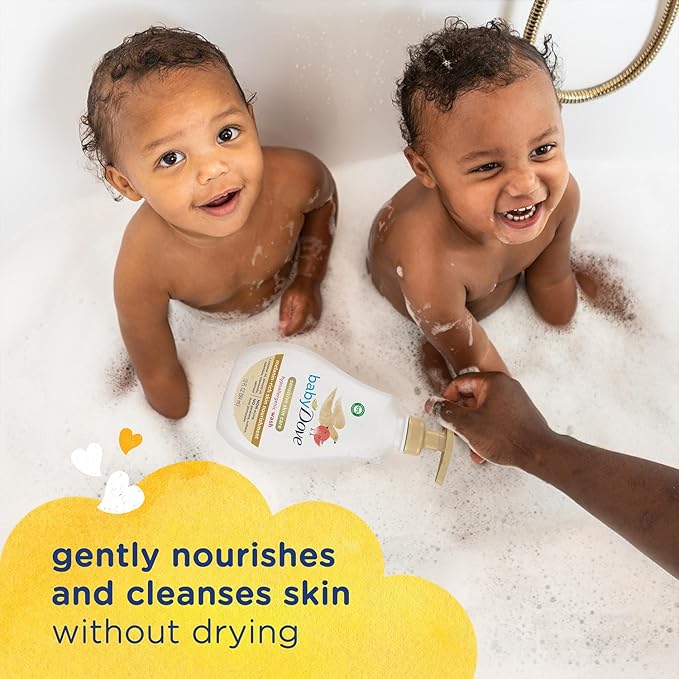 Dove Baby Body Wash & Lotion for Melanin-Rich Skin Care – Hypoallergenic, Suitable for Newborns
