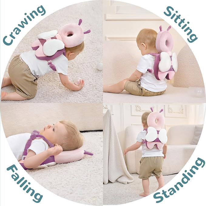 Baby Head Protector Backpack for Falling Crawling and Walking Toddler Essentials Harness Infant Koala Toys Helmets Baby Essentials Must Have 0.5-2 Years