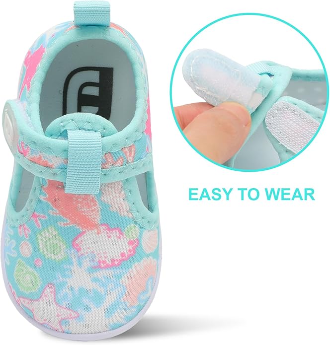 JOINFREE Baby Toddler Water Shoes Boys Girls Sandals Barefoot Kids Breathable Sneakers Shoes for Walking Running