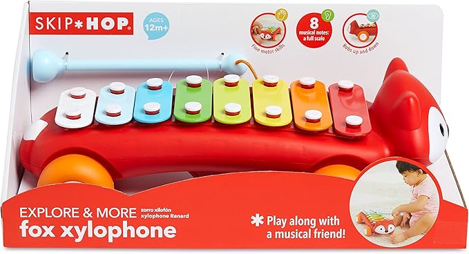 Skip Hop Xylophone Baby Toy, Explore & More, Fox