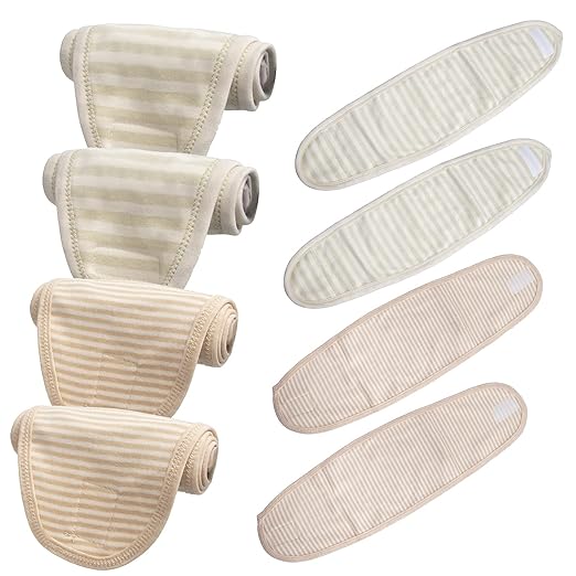 wonuu Baby Umbilical Cord Belt, Infant Belly Binder Hernia Care Navel Truss Support Newborn Warm Essential with Breathable Organic Cotton