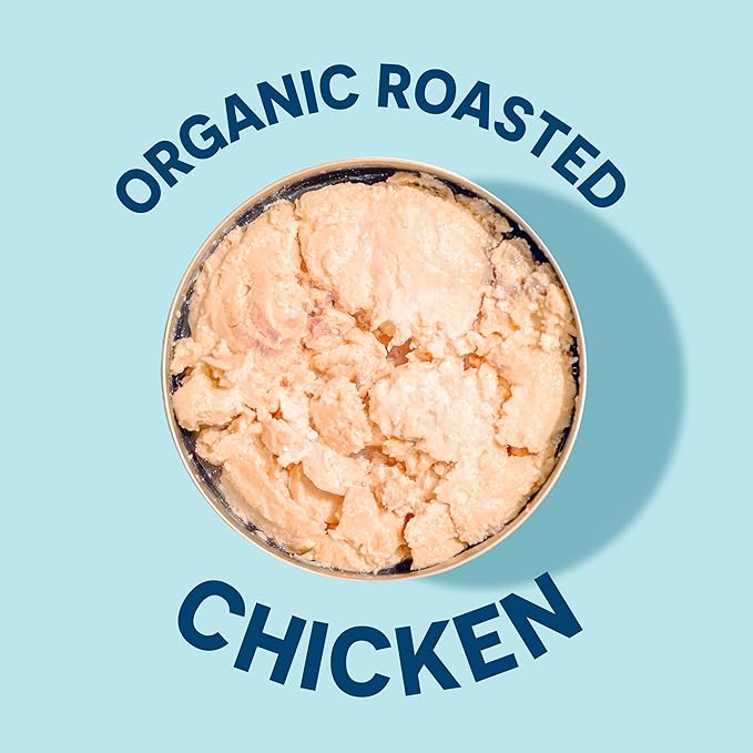 Wild Planet Organic Roasted Chicken Breast With Rib Meat, Skinless and Boneless, Sea Salt, Free Range, Non-GMO, Gluten Free, Keto and Paleo, 5 Ounce (Pack of 12), Packaging May Vary