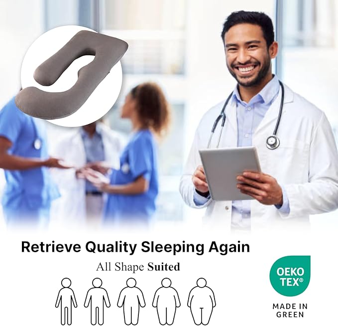 ALLOPERA Pregnancy Pillow, Full Body Maternity Pillow 57 inch, with Removable Washable Cover - Sleep Support for Legs, Back, Neck, Shoulder, HIPS, Belly for Pregnent Women (Cooling Cover)