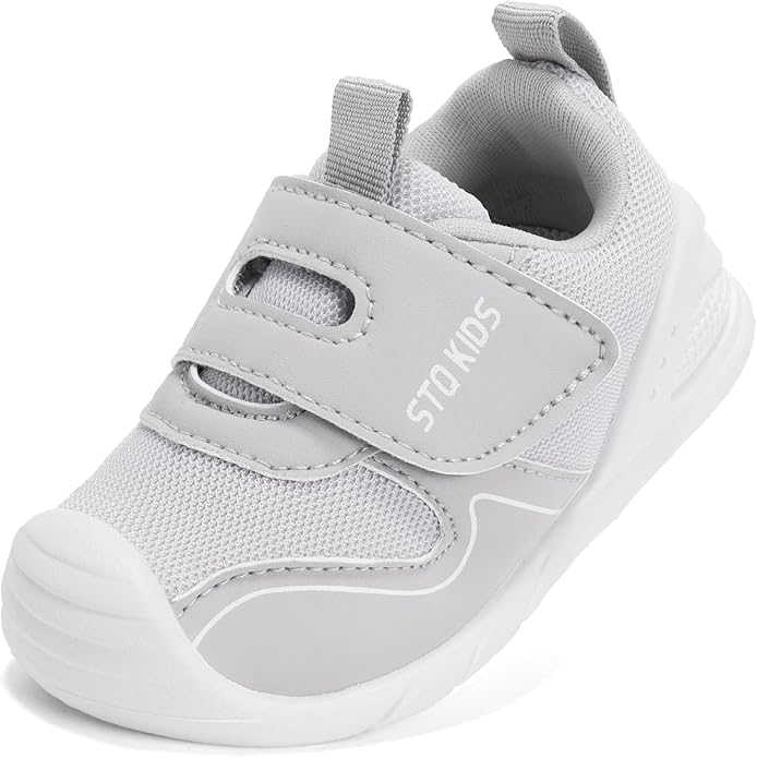 Baby Barefoot First Walking Shoes with Wide Toe Box Orthopedic Toddler Shoes for 6 12 18 24 Months