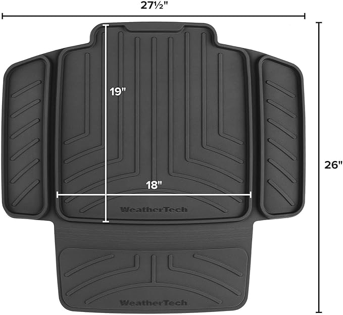 WeatherTech Child Car Seat Protector, Black