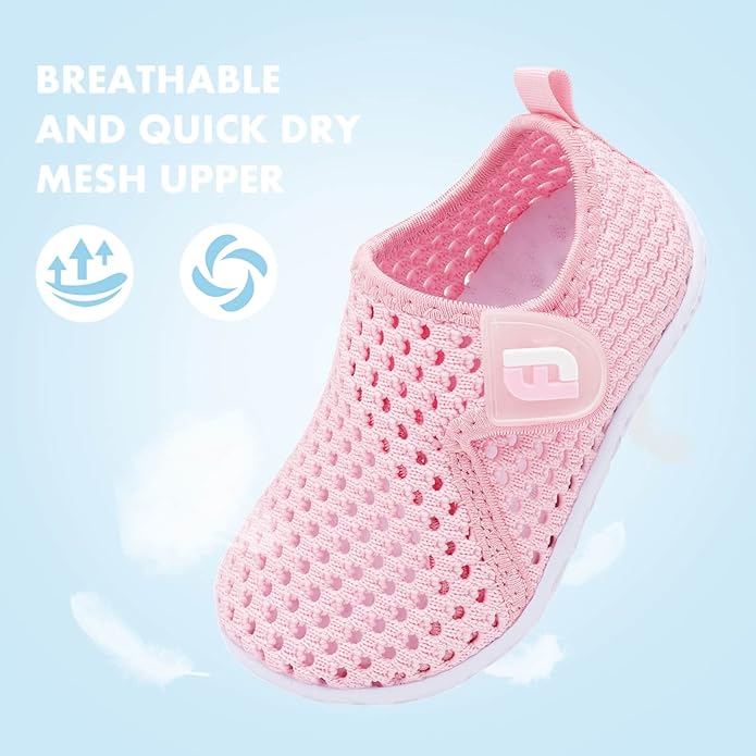 JOINFREE Baby Toddler Water Shoes Boys Girls Sandals Barefoot Kids Breathable Sneakers Shoes for Walking Running