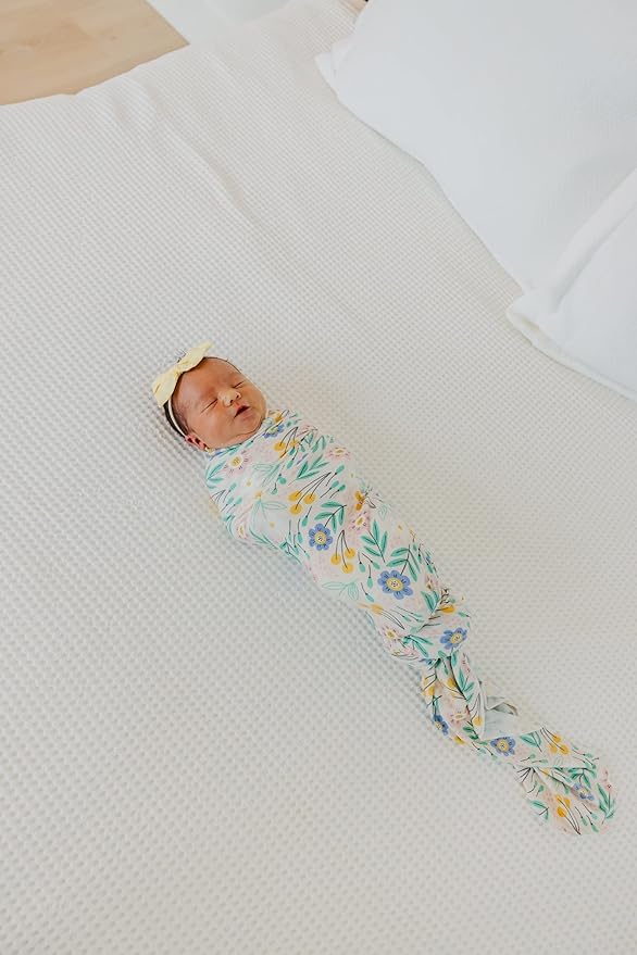 Copper Pearl Baby Swaddle Blanket - Premium Knit Baby Blanket, Large Soft Stretchy Receiving Blankets for Baby Boy and Girl, Swaddles for Newborn, Infant, and Toddler (Clara)