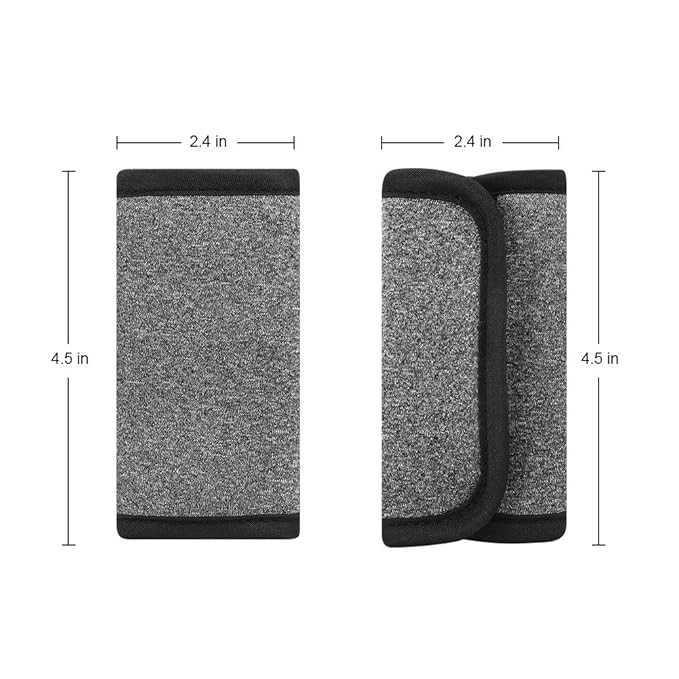 Accmor Car Seat Strap Covers for Baby Kids, Car Seat Strap Covers Shoulder Pads, Soft Seat Belt Covers for All Car Seats, Pushchair, Stroller