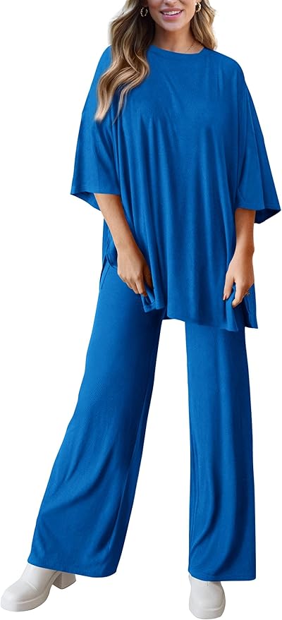 PRETTYGARDEN Two Piece Sets for Women Summer Fashion Lounge Matching Set 2026 Spring Travel Vacation Airport Outfits Clothing