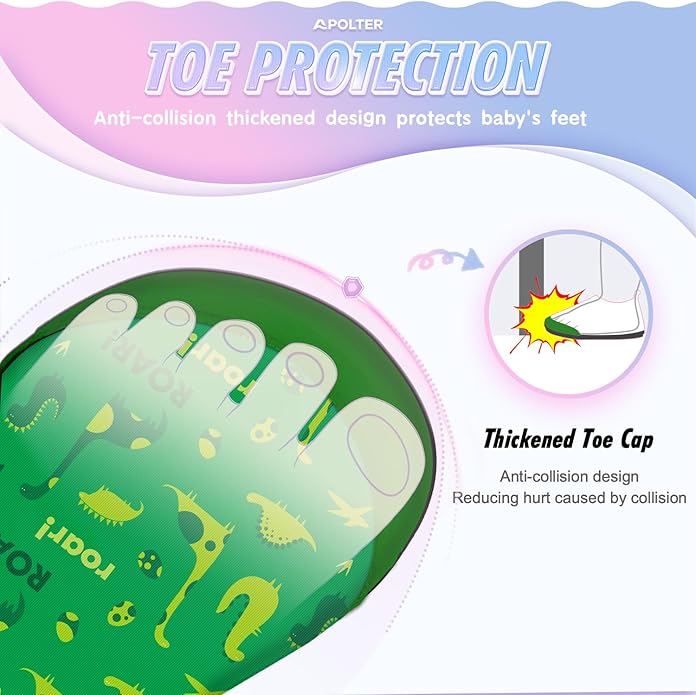 Baby Boys and Girls Swim Water Shoes Barefoot Aqua Socks Non-Slip for Beach Pool Toddler Kids
