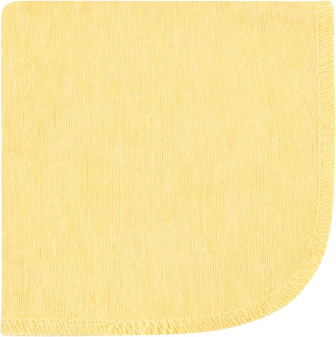 Hudson Baby Unisex Baby Flannel Cotton Washcloths, Cute Farm 10 Pack, One Size