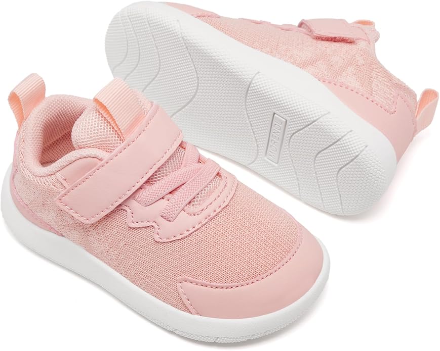 MORENDL Wide Toddler Shoes Baby Walking Shoes Boys & Girls Barefoot Sneakers Zero Drop Comfort Tennis Running Outdoor Activities