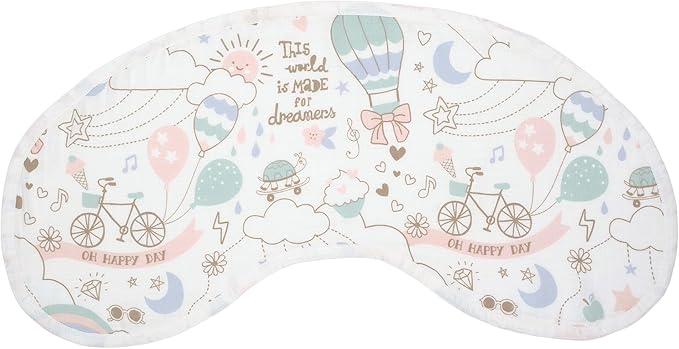 Lambs & Ivy 5 Piece Pink/White Bunny Infant/Newborn Baby Gift Set w/Swaddle