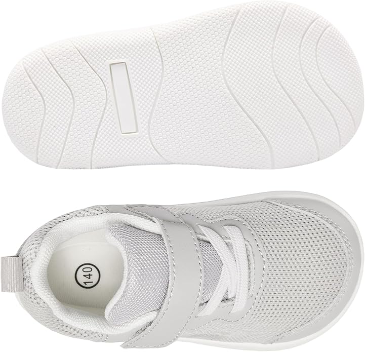 Wide Toe Box Toddler Shoes Baby First Walking Shoe Boys Girls Non-Slip Zero Drop Minimalist Tennis Sneakers