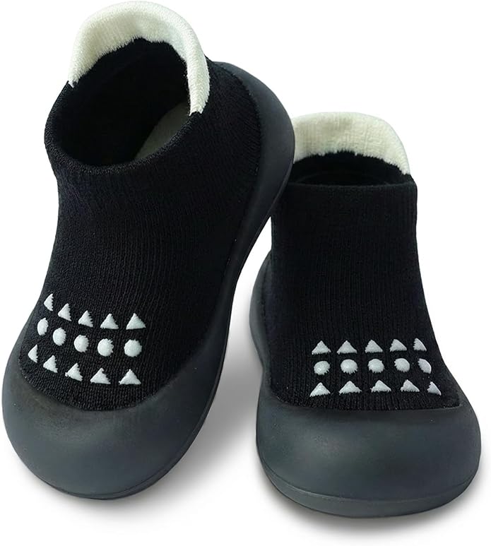 Baby Sock Shoes Boys Girls First Walking Shoes Non-Slip Slippers Soft Sole Sneakers Toddler Infant Babygirl