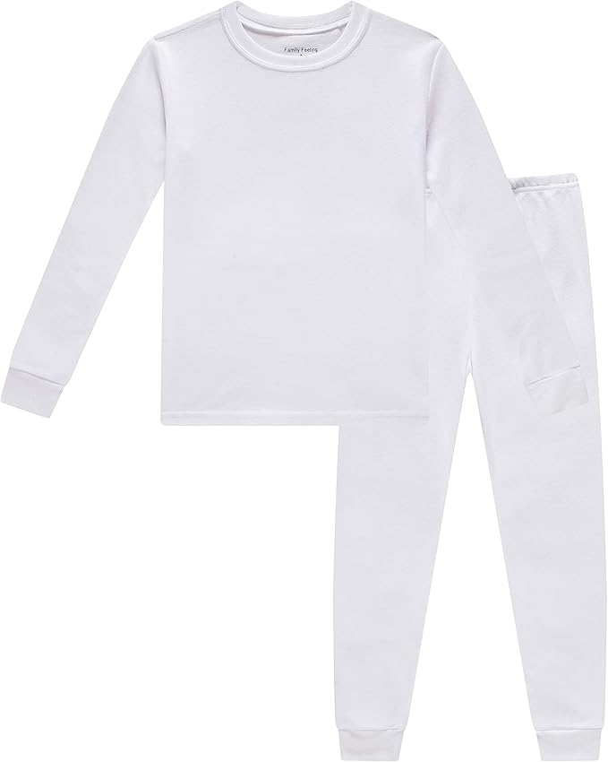 Family Feeling Little Big Boy Pajamas Sets 100% Cotton Pjs Kids Jammies
