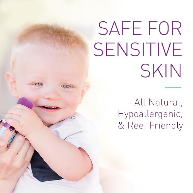 BOB KIDS SPF 30 Brush On Mineral Powder Sunscreen, Broad Spectrum Protection, Water Resistant 80 Mins, Fragrance Free, Easy to Apply for Kids & Babies, Mfg in USA, 2-Pack
