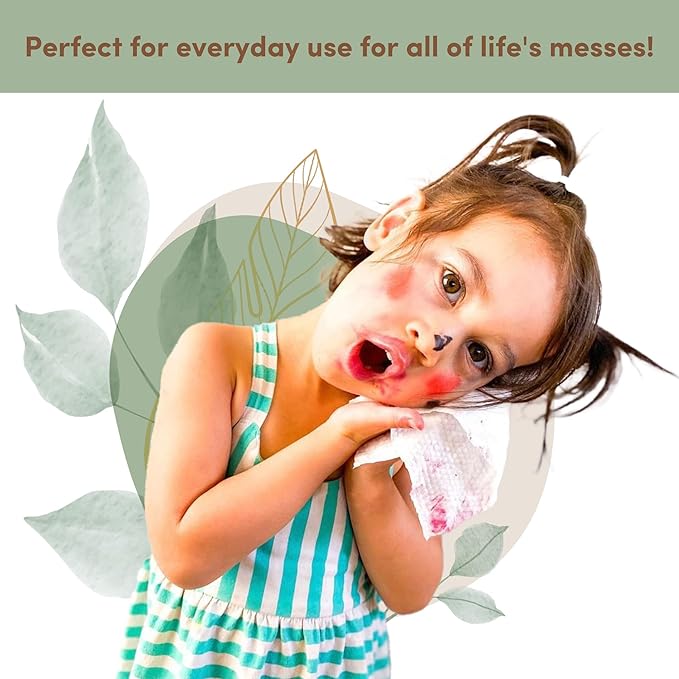 Terra Bamboo Baby Wipes: Manuka Honey, 99.5% Pure New Zealand Water, 100% Biodegradable Bamboo Fiber, 0% Plastic, Unscented Baby Wipes for Sensitive Skin, 1 Pack of 70 Wipes