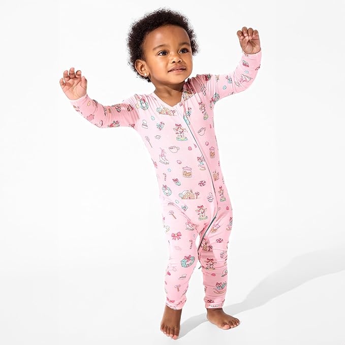 Bellabu Bear Convertible Footies for Baby Boys & Baby Girls, Family Matching Pajamas, Rayon from Bamboo