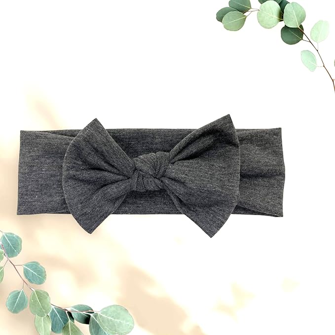 Baby Girl Headbands-Infant,Toddler Cotton Handmade Hairbands with Bows Child Hair Accessories