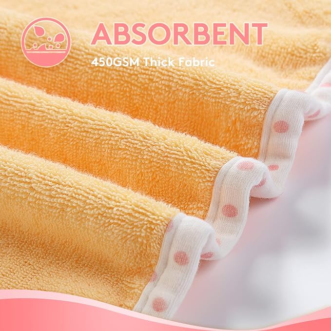 Baby Hooded Towel with Unique Animal Design Ultra Soft Thick Cotton Bath Towel for Newborn (Tiger)