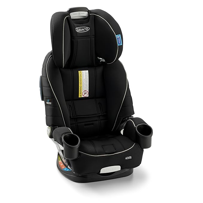 Graco 4Ever 4 in 1 Car Seat, Featuring TrueShield Side Impact Technology, Adjustable Harness System, Ideal for Newborns, Infants, Toddlers & Kids