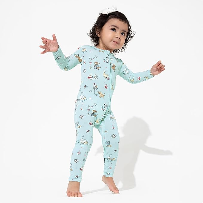 Bellabu Bear Convertible Footies for Baby Boys & Baby Girls, Family Matching Pajamas, Rayon from Bamboo