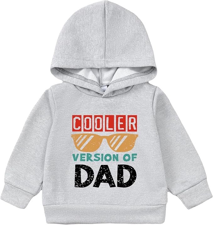 NZRVAWS Toddler Baby Boy Clothes 6 12 18 24 Months Long Sleeve Hoodie Sweatshirt Fall Winter 2-8T Little Boy Outfits