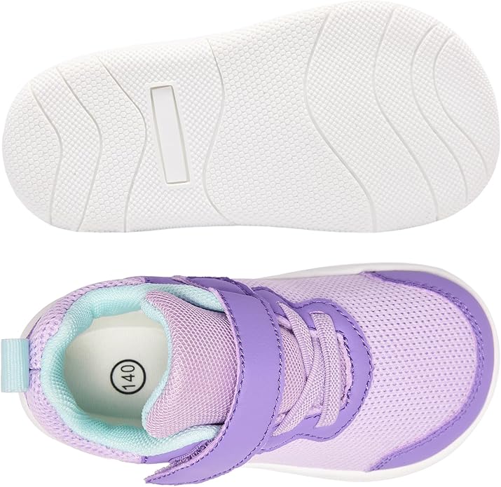 Wide Toe Box Toddler Shoes Baby First Walking Shoe Boys Girls Non-Slip Zero Drop Minimalist Tennis Sneakers