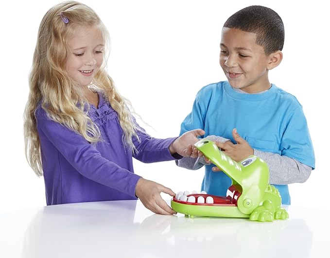 Hasbro Gaming Crocodile Dentist Kids Board Game, Ages 4 And Up (Amazon Exclusive)