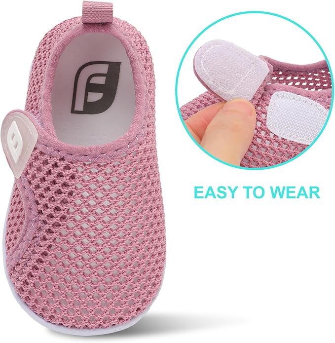 JOINFREE Baby Toddler Water Shoes Boys Girls Sandals Barefoot Kids Breathable Sneakers Shoes for Walking Running