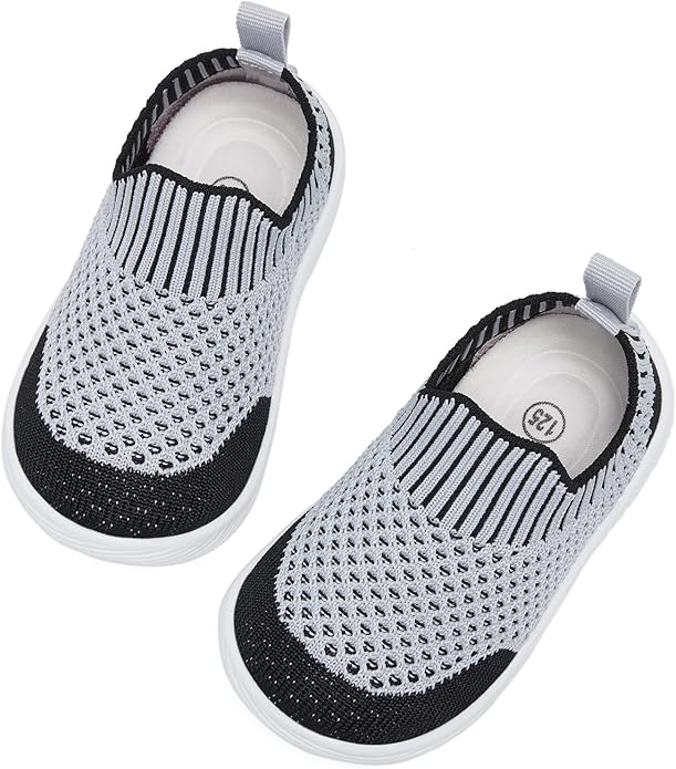 MORENDL Baby Toddler Walking Socks Non-Slip Breathable Unisex Casual Sneakers