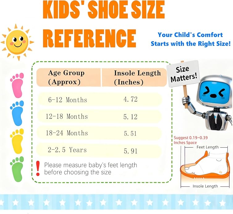 Baby Boy Girl First Walking Shoes Wide Toe Toddler Sneakers Breathable Non Slip Infant Barefoot Shoes 6 12 18 24 Months