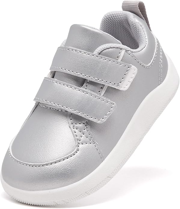 MORENDL Boys & Girls Walking Shoes 0-4 Years Baby Wide Toe Box Barefoot Shoes Toddler Sneakers
