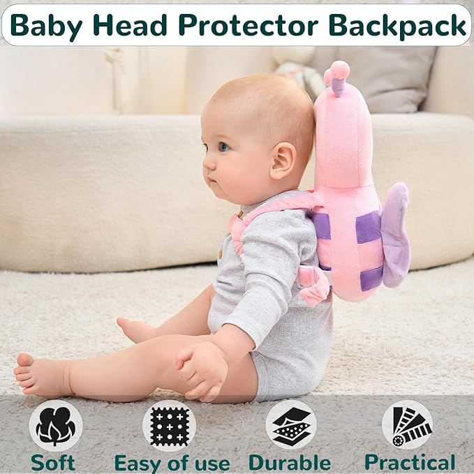 Baby Head Protector Backpack for Falling Crawling and Walking Toddler Essentials Harness Infant Koala Toys Helmets Baby Essentials Must Have 0.5-2 Years