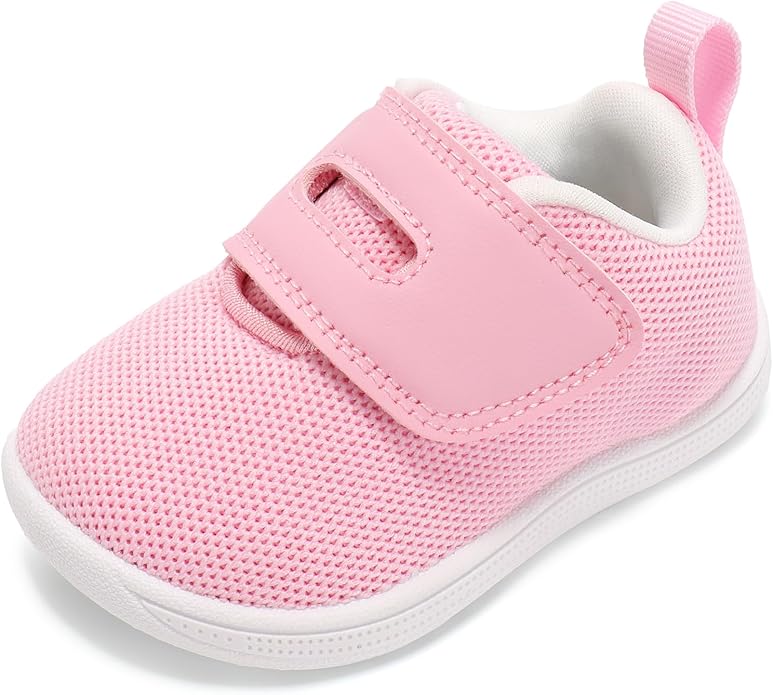 Baby Boy Girl Wide Toe Box Shoes Toddler Barefoot Shoe Non-Slip First Walking Infant Sneakers 6 9 12 18 24 Month