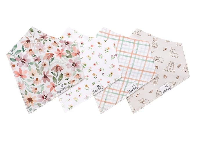 Copper Pearl Natalie Bandana Bib Set