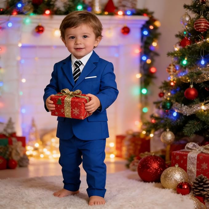 Baby Suit for Toddler Boys Infant Formal Suits Baby Boy Ring Bearer Wedding Outfit