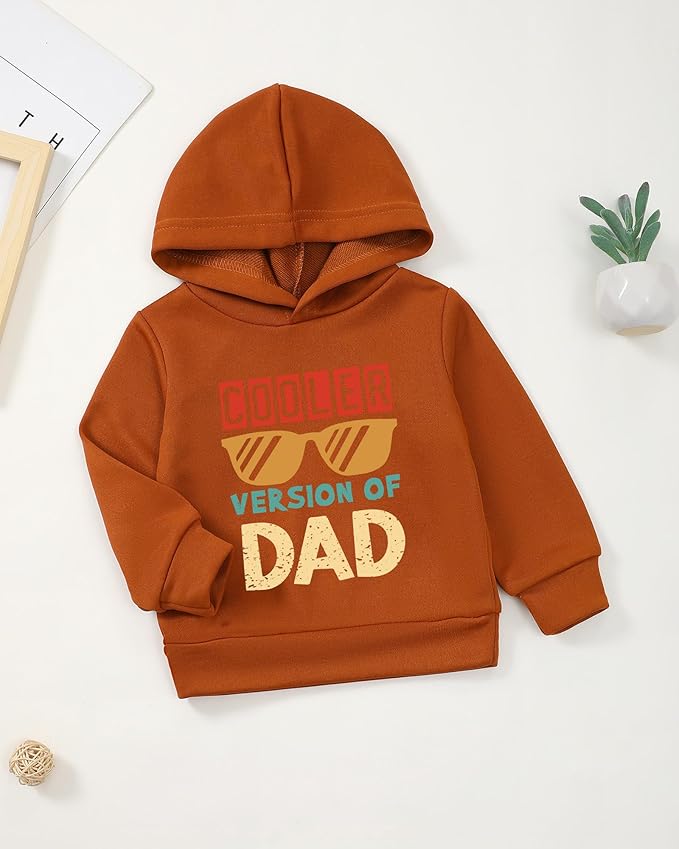 NZRVAWS Toddler Baby Boy Clothes 6 12 18 24 Months Long Sleeve Hoodie Sweatshirt Fall Winter 2-8T Little Boy Outfits