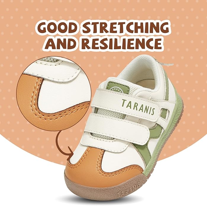 TARANIS Toddler Walking Shoes Wide Running Kids Sneakers Tennis Athletic Sport Shoes