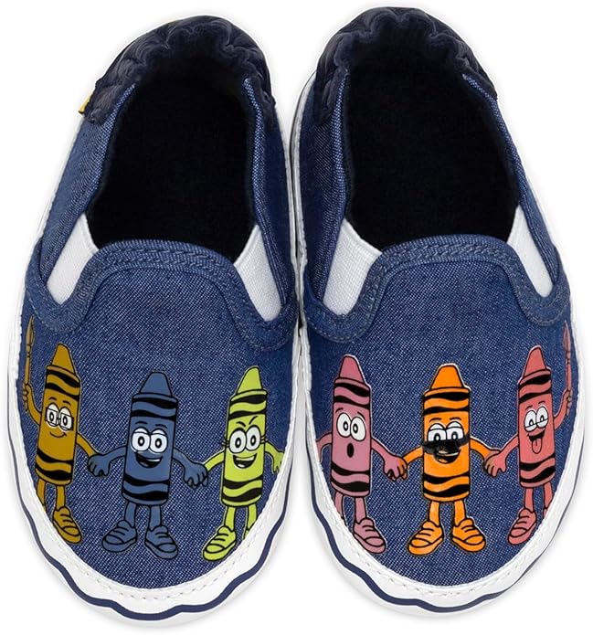 Robeez Baby Boys and Unisex Soft Soles Slip-Resistant Crib Shoes Slippers Moccasins for Infant and Toddler, 0-24 Months