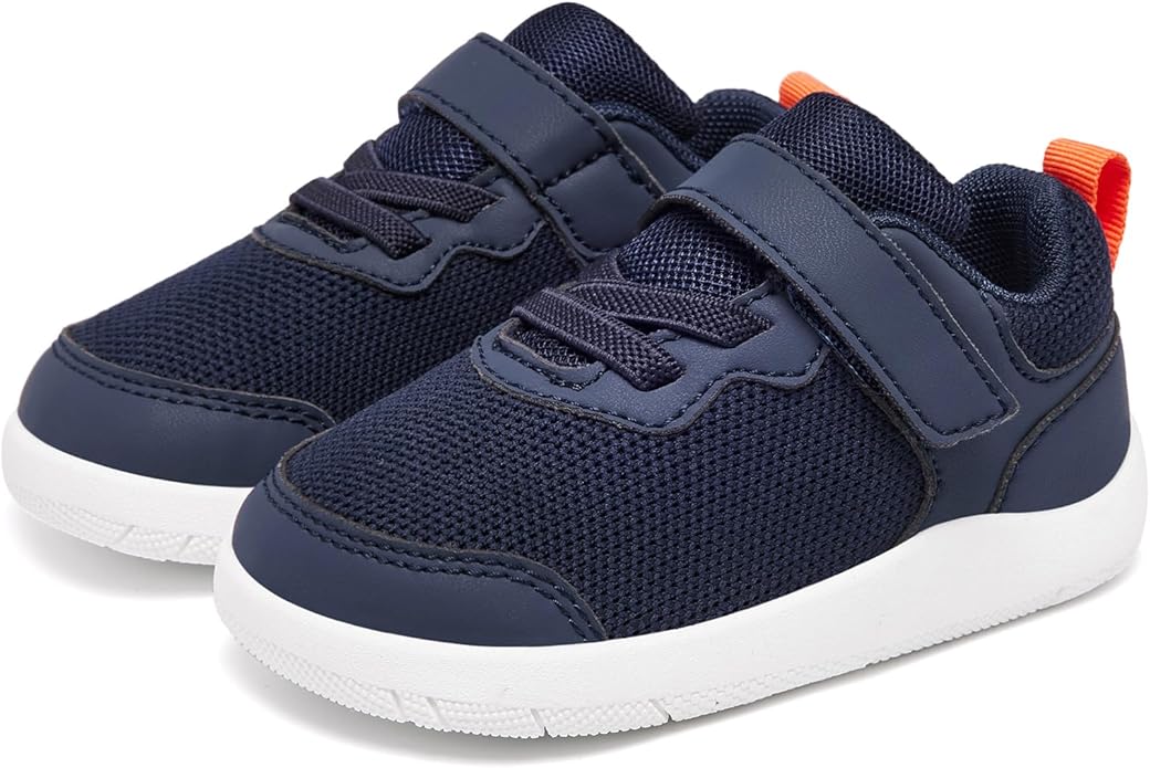 Wide Toe Box Toddler Shoes Baby First Walking Shoe Boys Girls Non-Slip Zero Drop Minimalist Tennis Sneakers