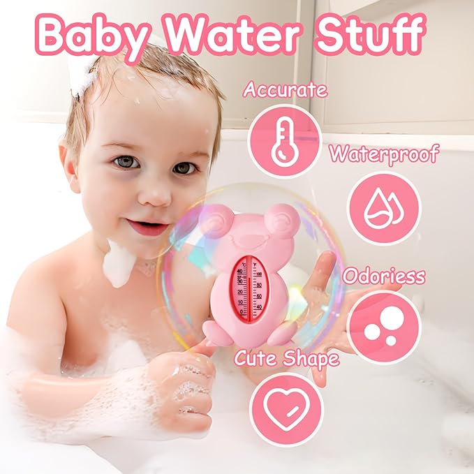 Baby Grooming and Healthcare Kit, Infant Safety Care Set with Hair Brush Comb Nail Clipper Nasal Aspirator,Baby Essentials Kit for Newborn Girls Boys (13 in 1, Pink)