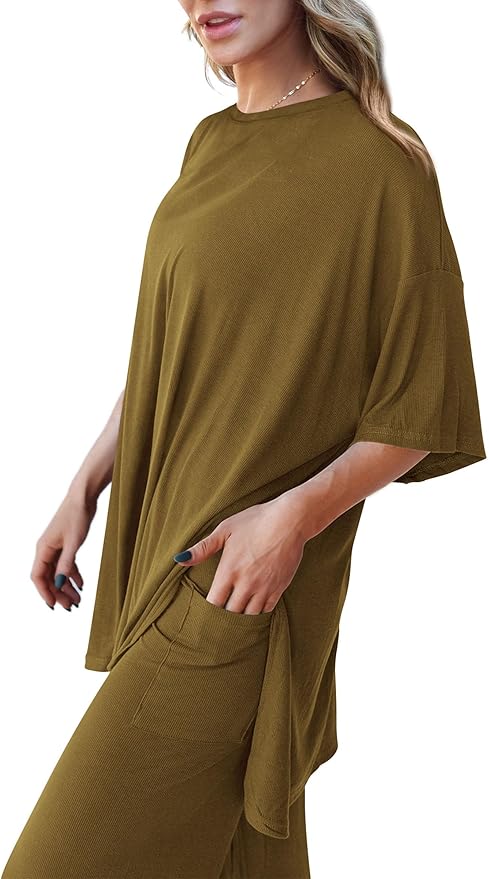 PRETTYGARDEN Two Piece Sets for Women Summer Fashion Lounge Matching Set 2026 Spring Travel Vacation Airport Outfits Clothing