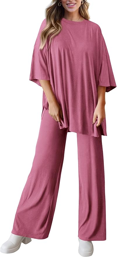 PRETTYGARDEN Two Piece Sets for Women Summer Fashion Lounge Matching Set 2026 Spring Travel Vacation Airport Outfits Clothing
