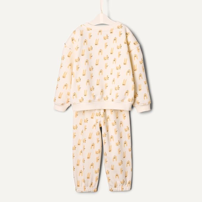 Amazon Essentials x Sofia Grainge Unisex Toddlers and Babies' Sweatshirt & Sweatpant Set
