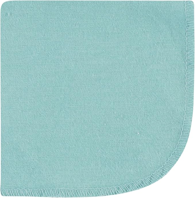 Hudson Baby Unisex Baby Flannel Washcloths, Boy Woodland Pals 12Pk, One Size